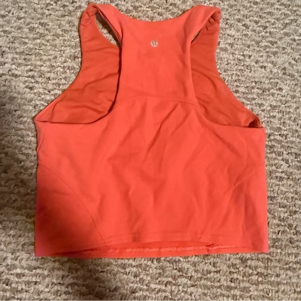 Lululemon Invigorate Training Tank Top Pale Raspberry- Size 6
